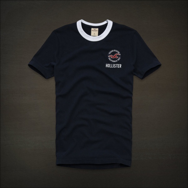 Hollister Hombres De Cuello Redondo Corto Remera HCO4241